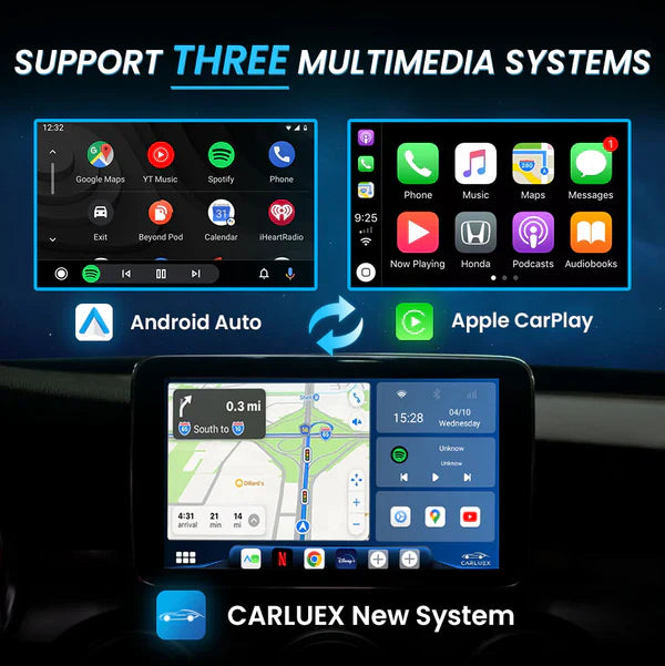 Adaptador inalámbrico CarPlay/Android Auto CARLUEX PRO+